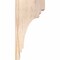 Ekena Millwork Pescadero Smooth Corbel, Douglas Fir, 5 1/2"W x 8"D x 16"H COR06X08X16PEC00SDF - alternate 3